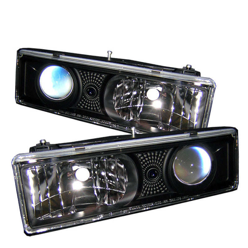 Spyder Signature Projector Headlights - Black - SKU 5009289
