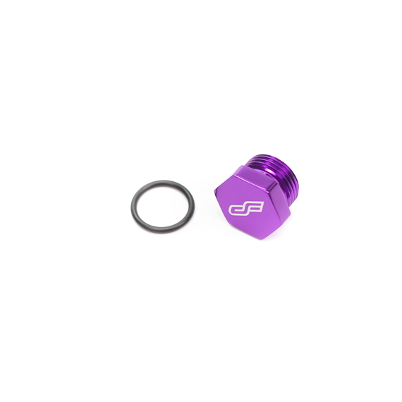 -10AN ORB Plug Purple