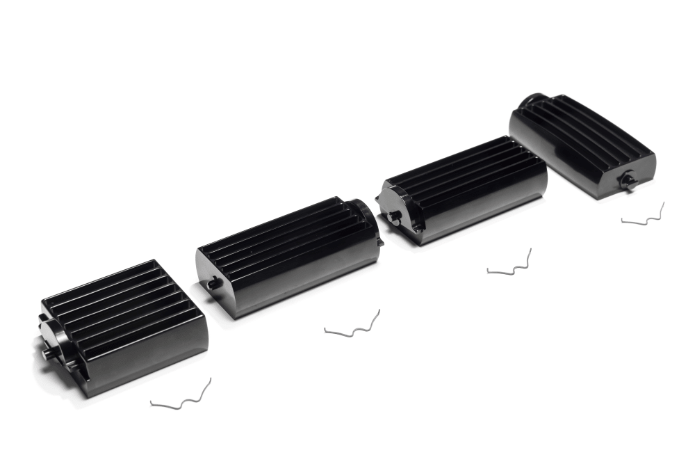 Spare Time Billet Chevy GMC 1988-1994 Billet OBS Dash Vents