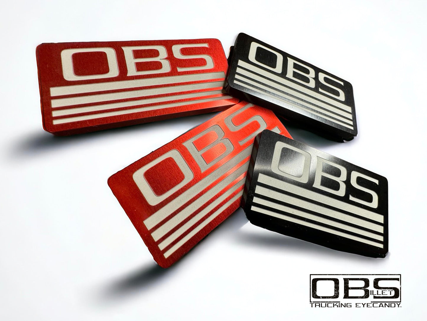 4 Line Classic Pillar Emblem - Anodized