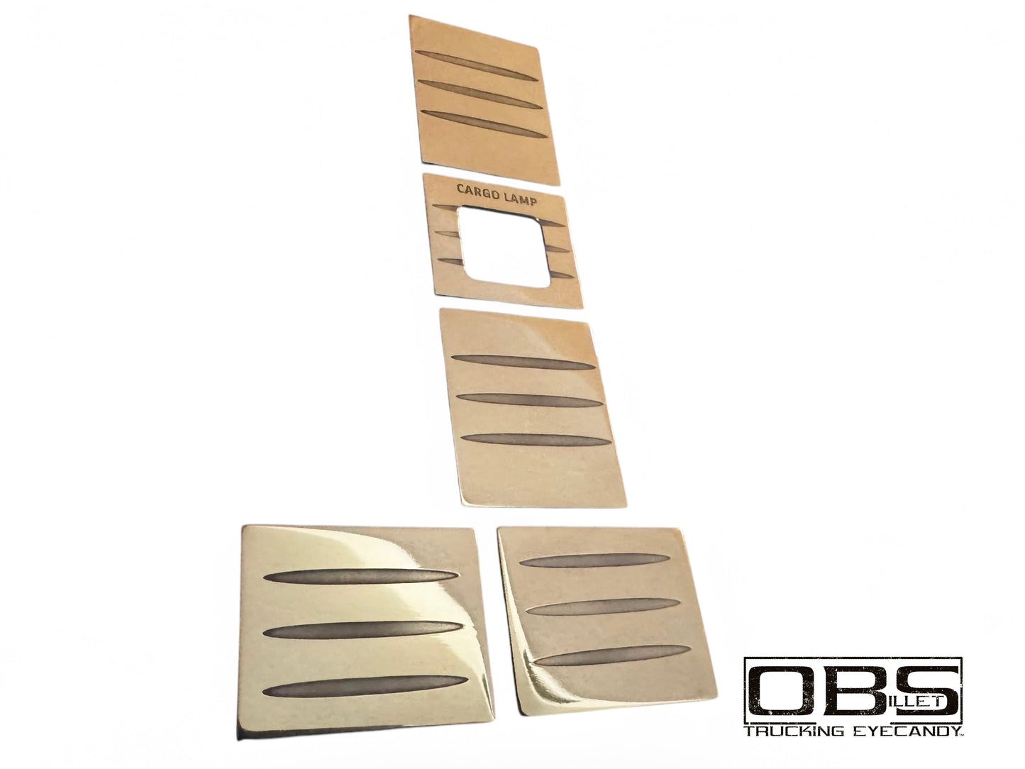 Dashboard Consul Blanking Plates - 3 Flute Series
