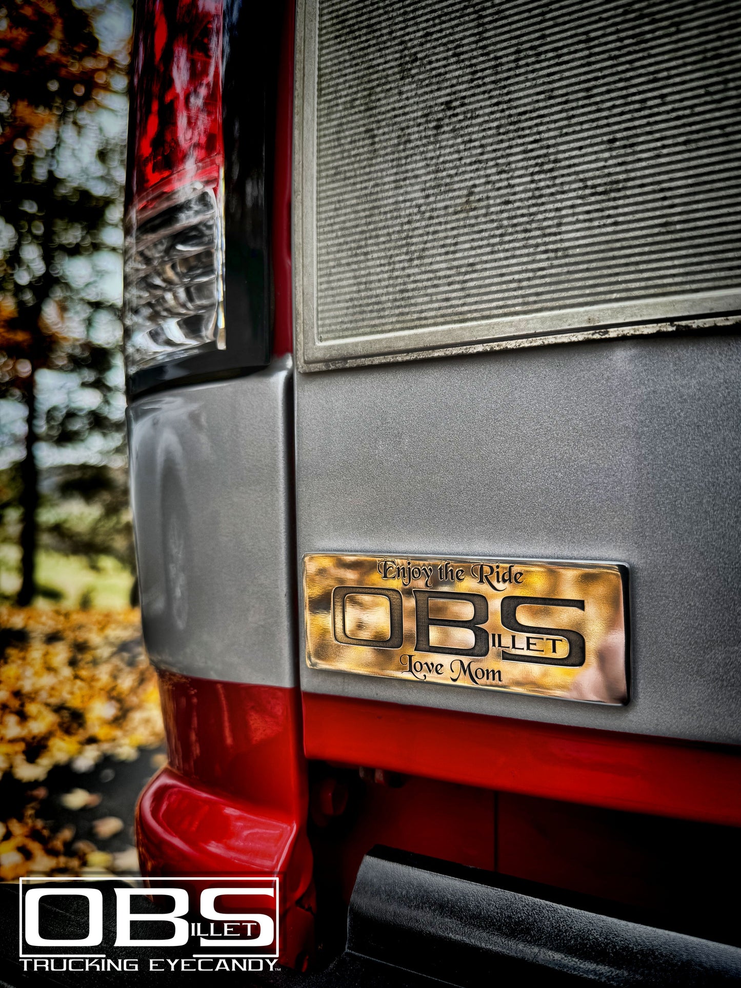 Custom Engraved Classic Body Emblem - Machined Billet
