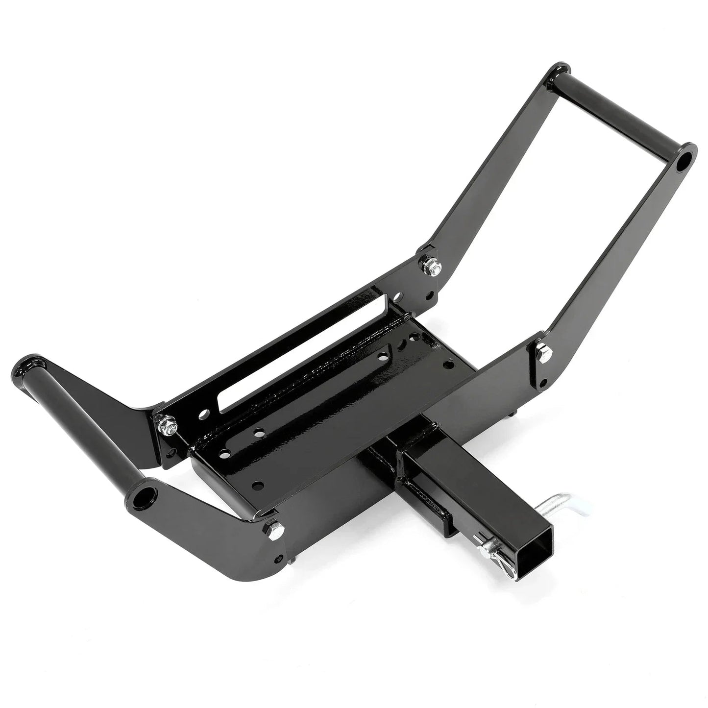 OPENROAD Winch Mount Receiver Hitch installed