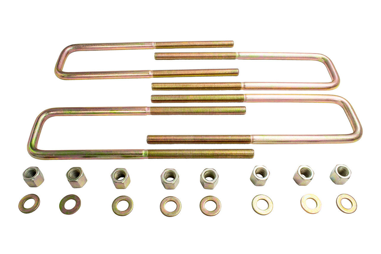 U-Bolt Set for 3"-4" Blocks (No Overload Springs) - 1995-1999 Chevy/GMC C2500/C3500/K2500/K3500