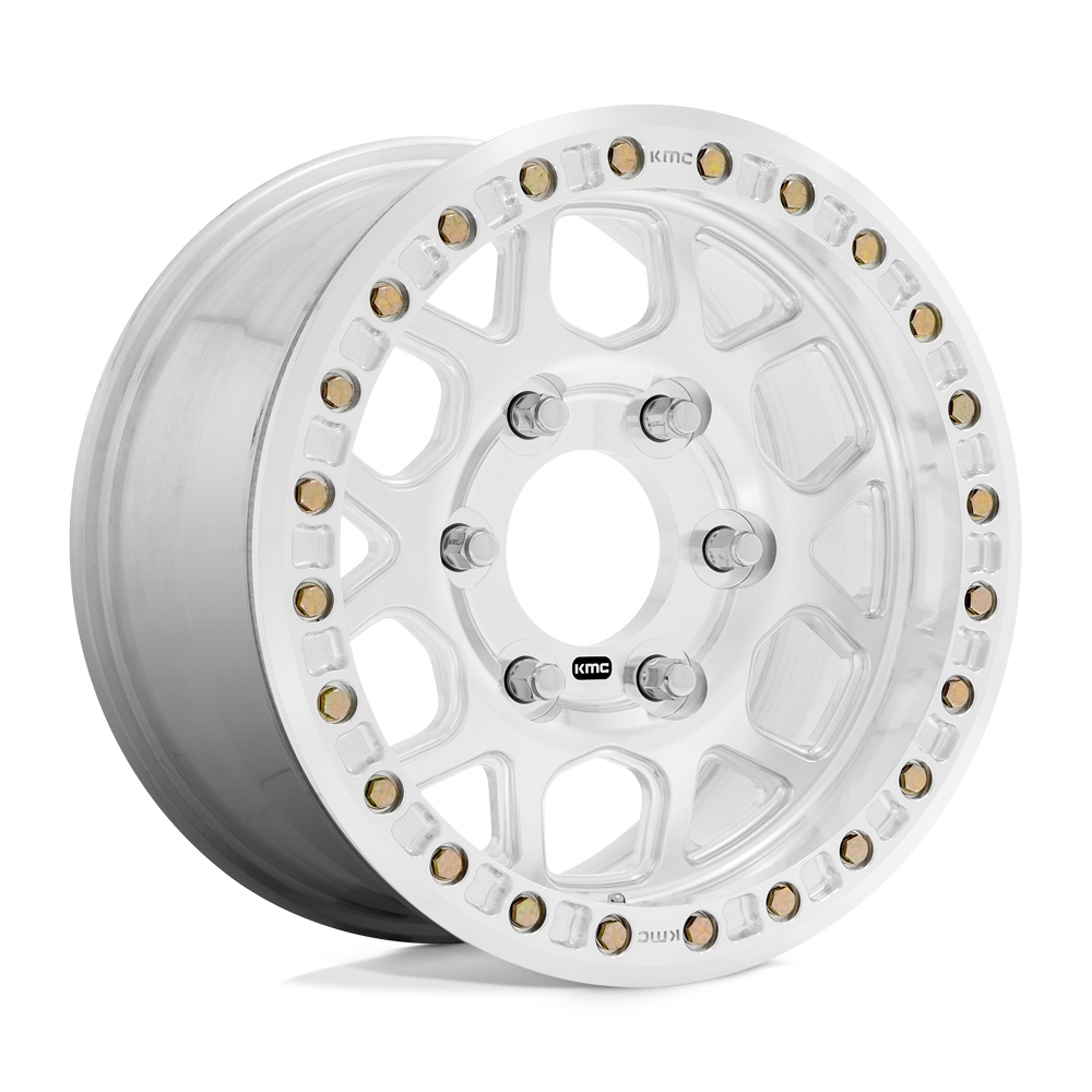 KMC KM444 Mesa Forged Beadlock Wheel Raw Machined