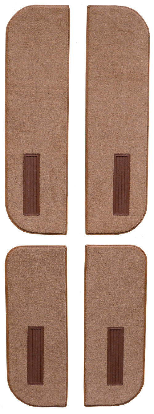 ACC Door Panel Carpet - 1990-1991 GMC C2500 Crew Cab Inserts on Cardboard w/Vents 4pc (OBS/GMT400)