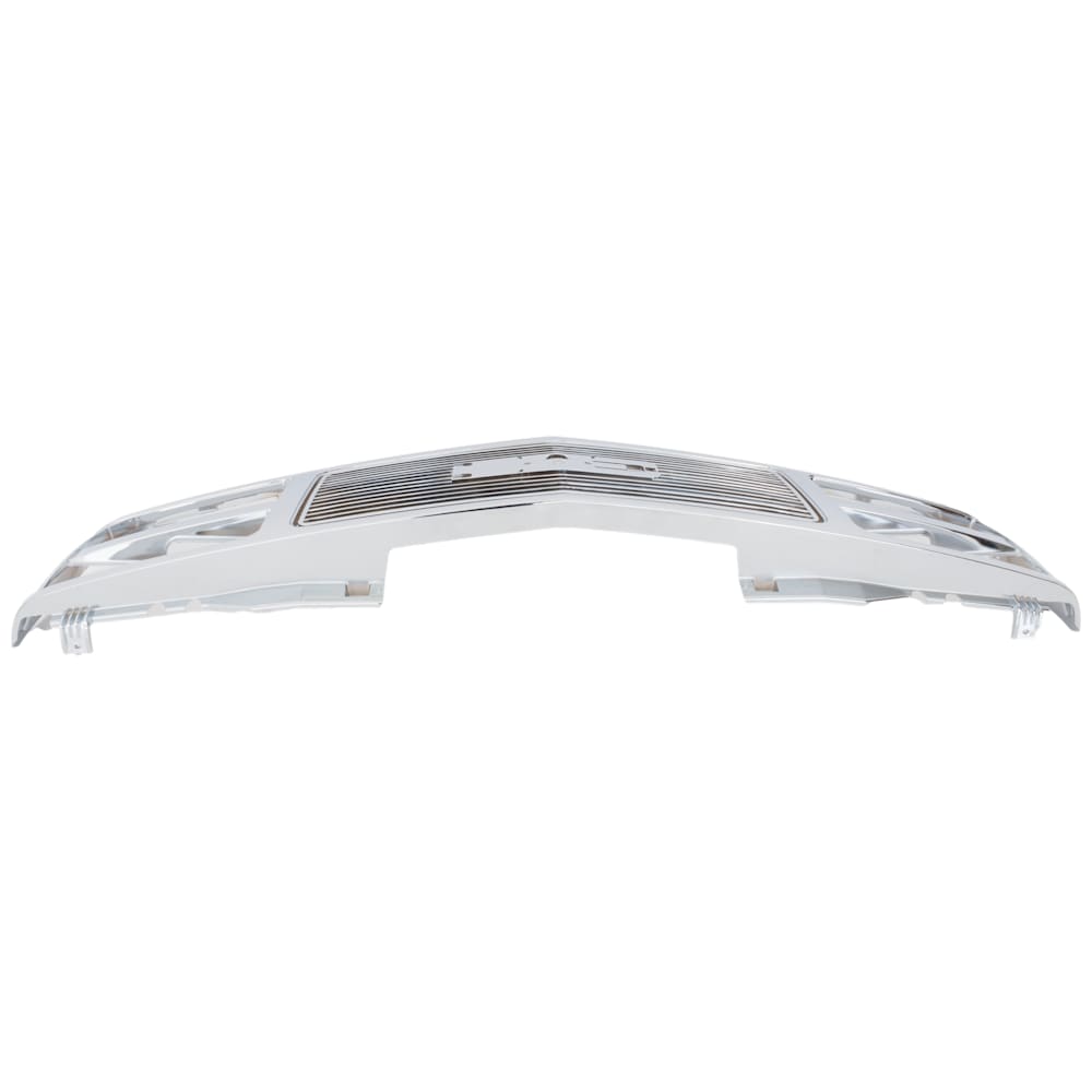 1989-1993 GMC C/K pickup grille, chrome, detail view
