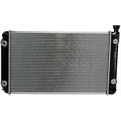 1988-1995 Chevy/GMC Truck V6/V8 Aluminum Radiator - w/ Engine & Transmission Oil Cooler, 1-Row (Agility A5600132)