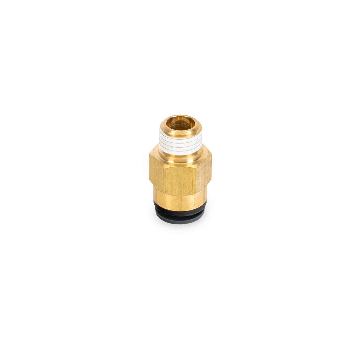 Accuair 3/8in DOT/PTC - 1/4in NPT Straight Fitting