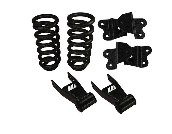 McGaughys 2/4 Drop Kit - 1988-1999 Chevy/GMC C2500/C3500