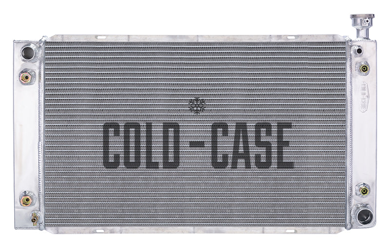 1988-1998 Chevy/GMC 1500 Truck Cold Case Aluminum Radiator - With Engine Oil Cooler, 17x28