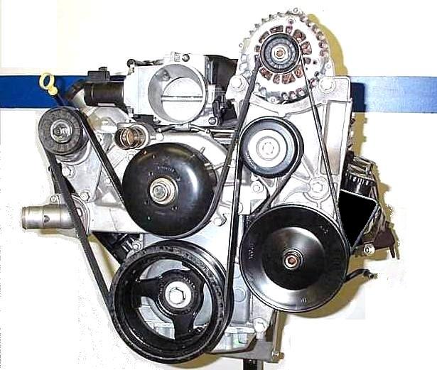 Dirty Dingo LS Vortec Truck Idler Pulley Relocation Bracket