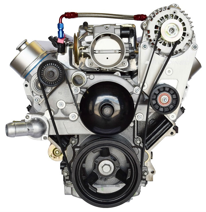 Dirty Dingo LS Alternator-Only Bracket - Street Rod High Mount, Camaro Spacing