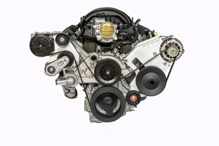 Dirty Dingo LT Billet Alternator Type 1 PS + Sanden 508 A/C Combo Kit