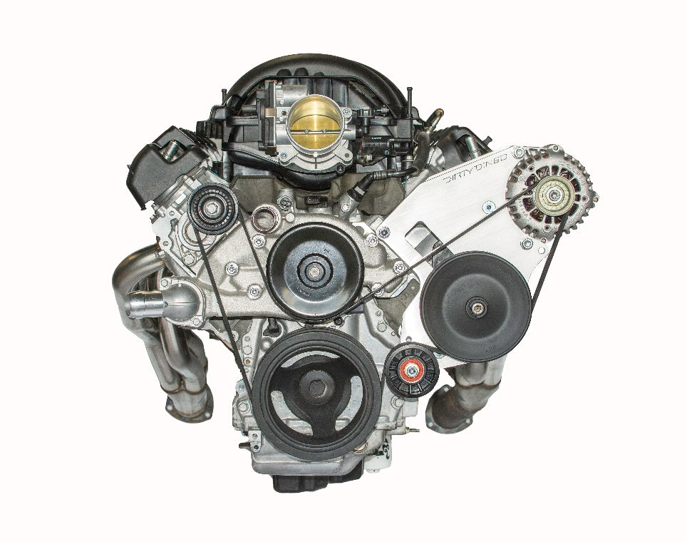 Dirty Dingo LT Truck Billet Alternator + Power Steering Bracket - Type 1 Pump