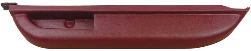 1990-94 Chevrolet/GMC C/K Extended Cab Arm Rest Pad - Red/Maroon, RH Passenger Side, w/YE9 (G10340)
