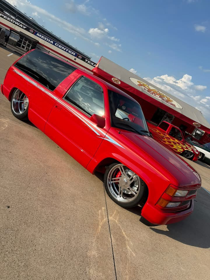 Fesler fiberglass smooth cowl on truck