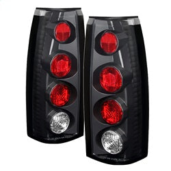 Spyder Automotive Euro Tail Lights - Black/Euro Clear - 88-98 Chevy/GMC C/K1500-3500
