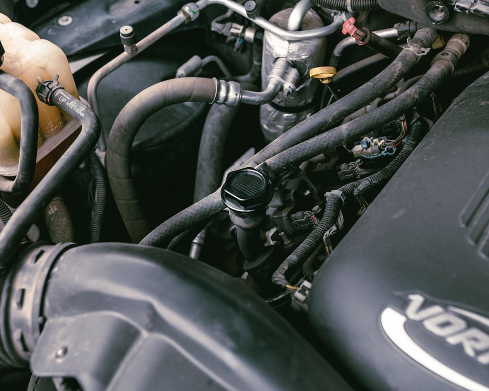 Billet LS Engine Oil Filler Cap install photo 3