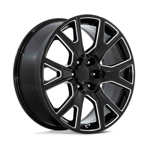 Performance Replicas PR199 Gloss Black Milled wheel