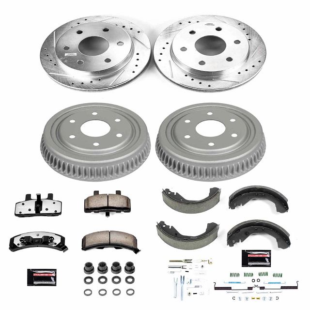 PowerStop Z36 Truck & Tow Front & Rear Brake Kit - 1988-1991 Chevy/GMC C1500