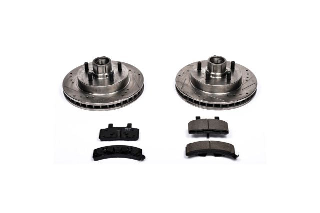 PowerStop Z23 Evolution Front Brake Kit - 1995-1999 Chevy/GMC C1500