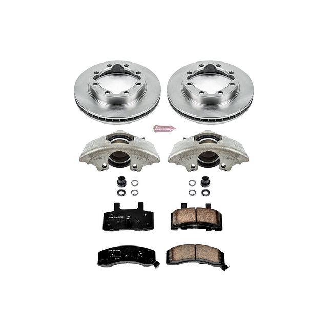 PowerStop Autospecialty Front Brake Kit - 1988-1998 Chevy/GMC K2500/K3500