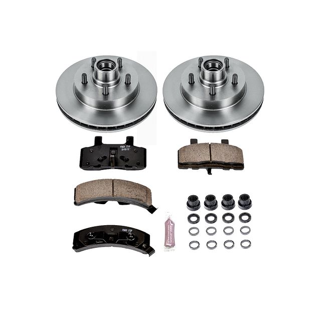 PowerStop Autospecialty Front Brake Kit - 1995-1999 Chevy/GMC C1500