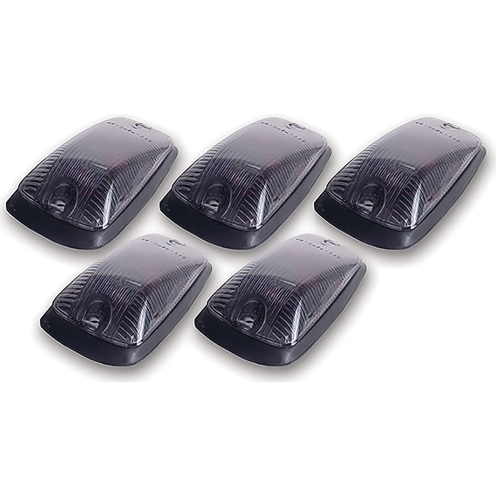 1988-2002 Chevy/GMC OBS Hi-5 Cab Roof Light Kit - Smoke