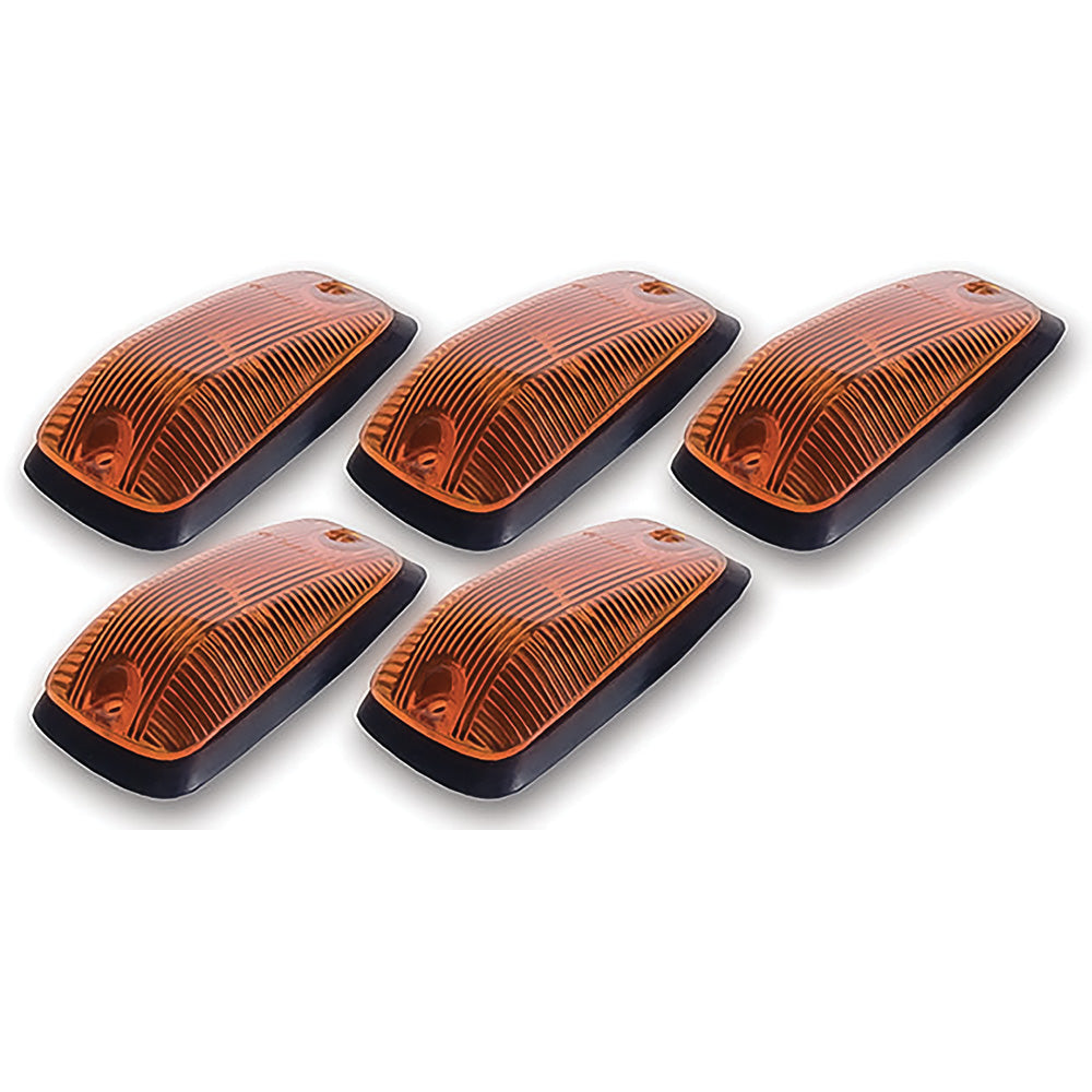 1988-2002 Chevy/GMC OBS Hi-5 LED Cab Roof Light Kit - Amber