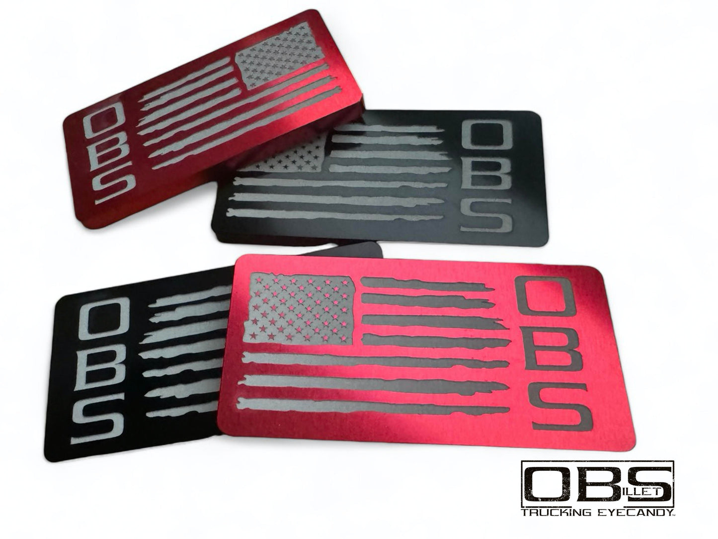 The Patriot Classic Pillar Emblem - Anodized Billet