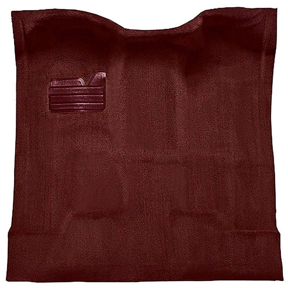 1988-2002 Chevy/GMC Regular Cab Truck Complete Molded Carpet Set - Maroon, Cutpile (T1204515)