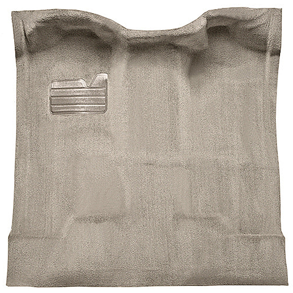 1988-2002 Chevy/GMC Regular Cab Truck Complete Molded Carpet Set - Silver, Standard Backing, Cutpile (T1204568)