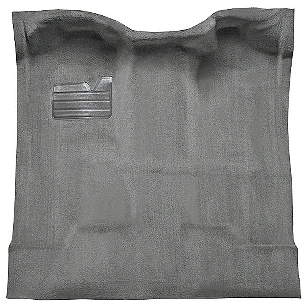 1988-2002 Chevy/GMC Regular Cab Truck Complete Molded Carpet Set - Medium Gray/Pewter, Cutpile (T1204583)