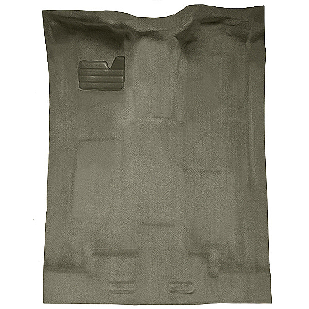 1988-2002 Chevy/GMC Extended Cab Truck w/o Rear AC Complete Molded Carpet Set - Sandalwood, Cutpile (T1204644)
