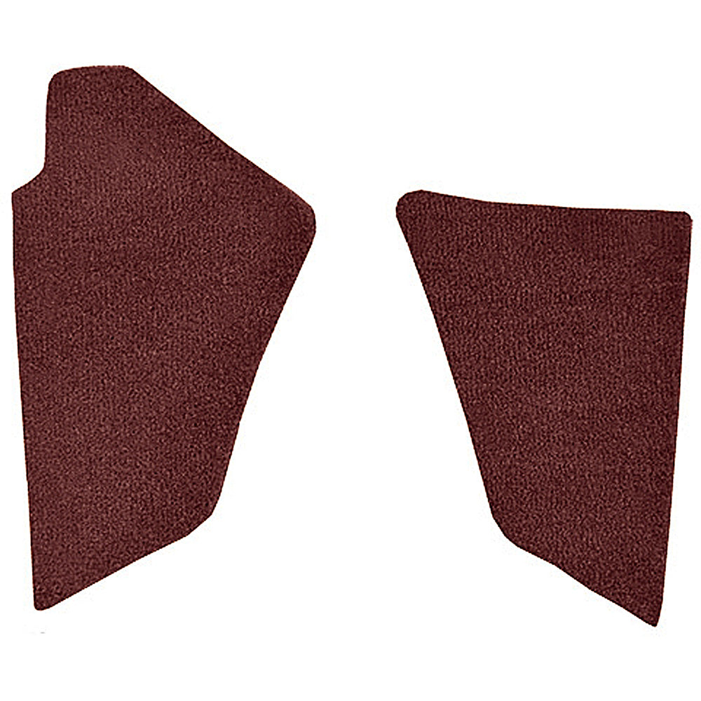 1988-99 Chevrolet/GMC Truck Carpet Kick Panel Inserts - Claret/Oxblood (T1551675)