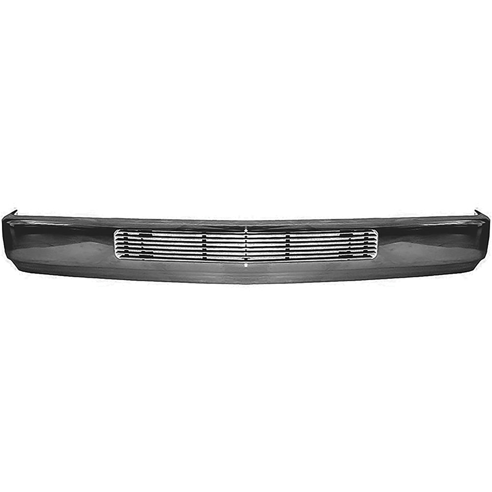 1988-98 Chevy/GMC Truck Front Bumper - Painted, With Single Insert, Without Lights