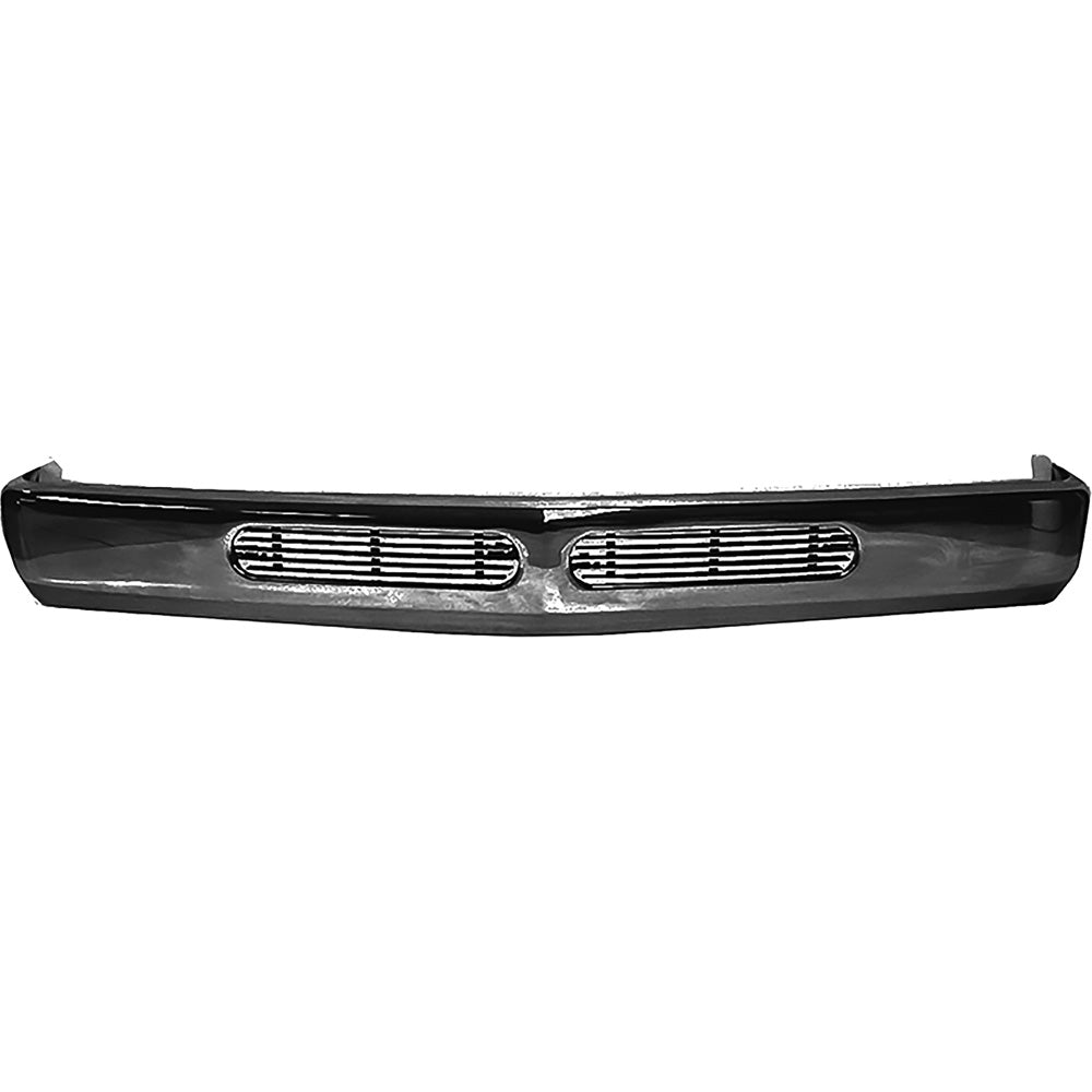 1988-98 Chevy/GMC Truck Front Bumper - Painted, With Dual Insert, Without Lights