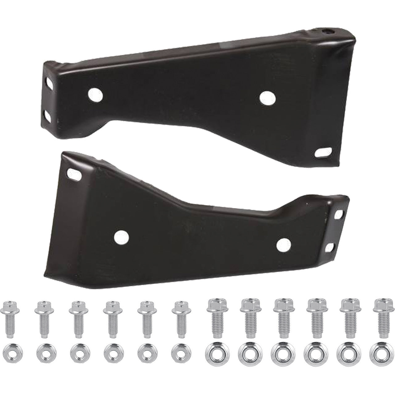 Inner Rear Bumper Bracket Set - Outer, LH & RH Pair, 1/2 Ton