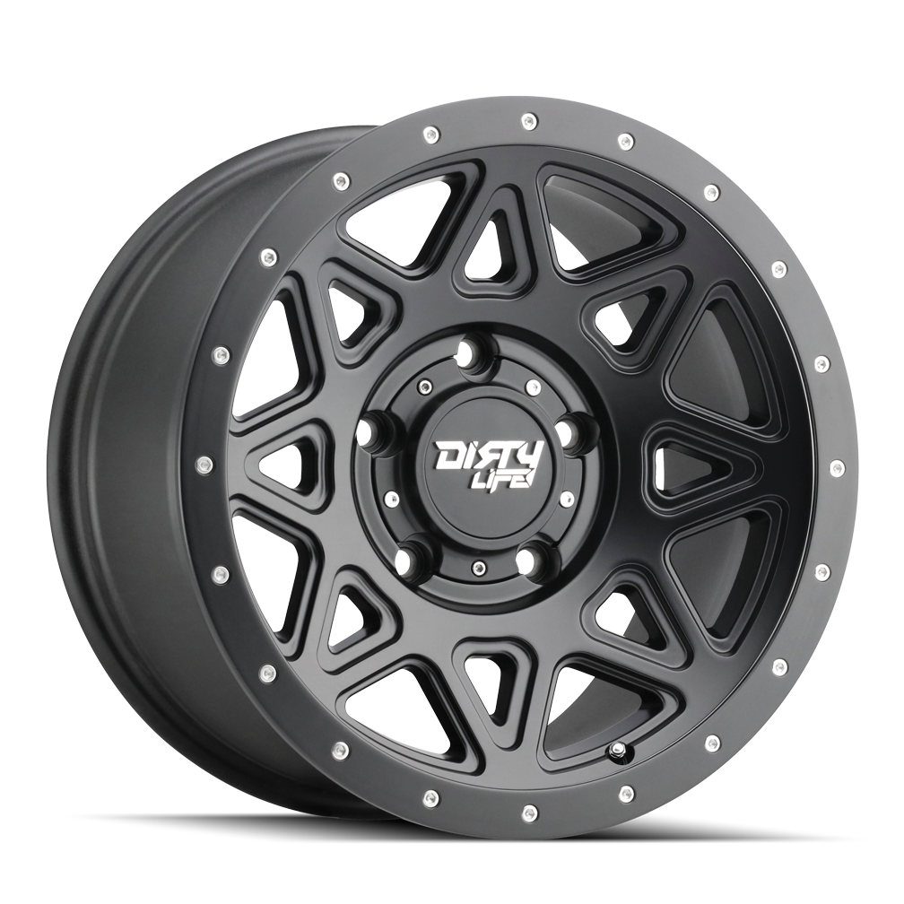 Theory 9305 17x9 Offset -12mm 6x139.7 Matte Black