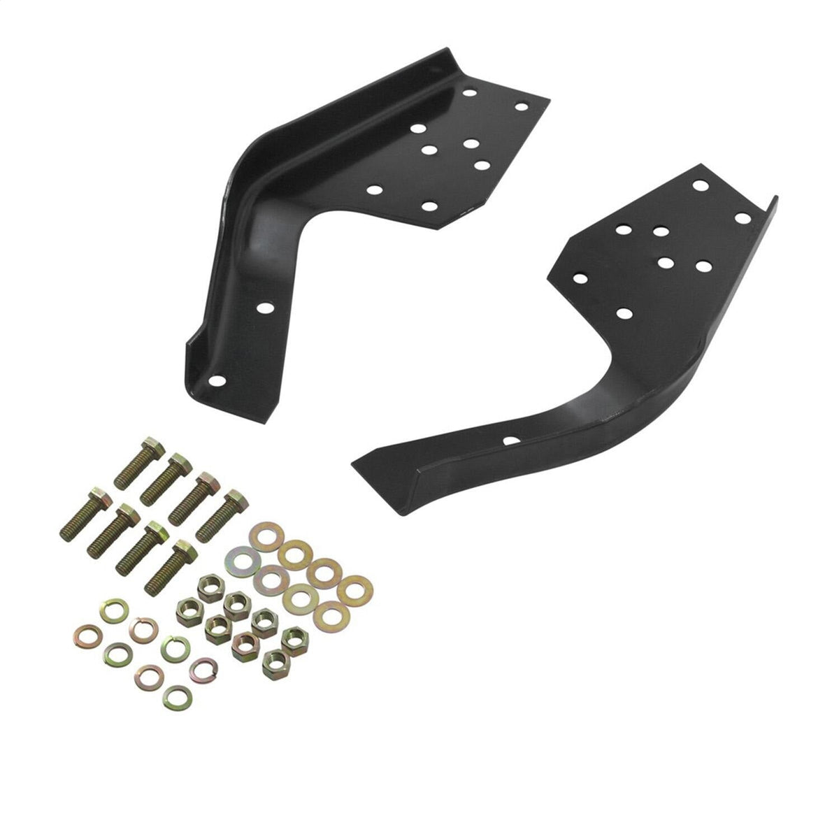1988-1998 Chevy/GMC C/K Pickup Universal Bumper Mount Kit - Black