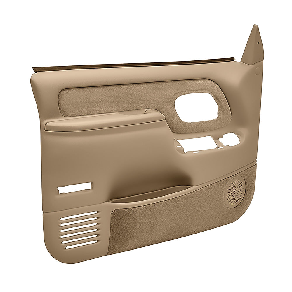 1995-99 Chevrolet/GMC Truck Molded ABS Door Panels - Power Locks/Windows, Neutral (Pair) (WF185928)