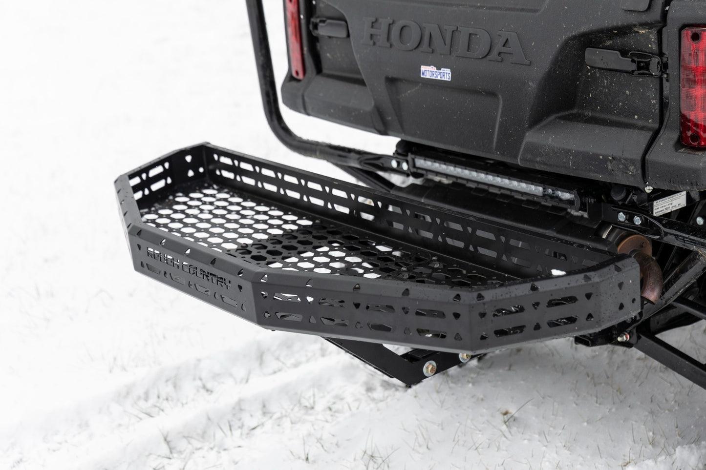 Rough Country hitch rack installed