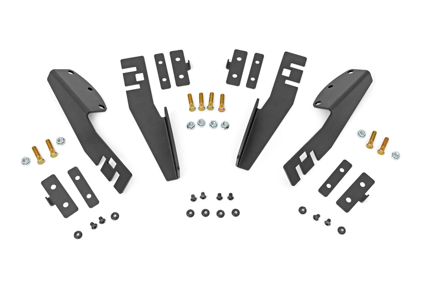 Rough Country bed rack T-rail mount detail