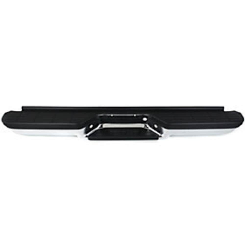1988-2000 Chevy/GMC C/K Series Step Bumper - Face Bar & Pad, Chrome, Fleetside