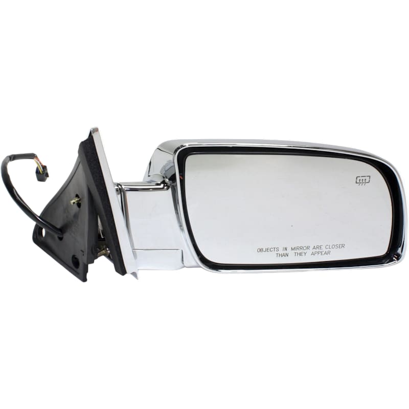 1988-1998 Chevy GMC C/K Heated Power Door Mirror Pair Chrome SET-CV130CR