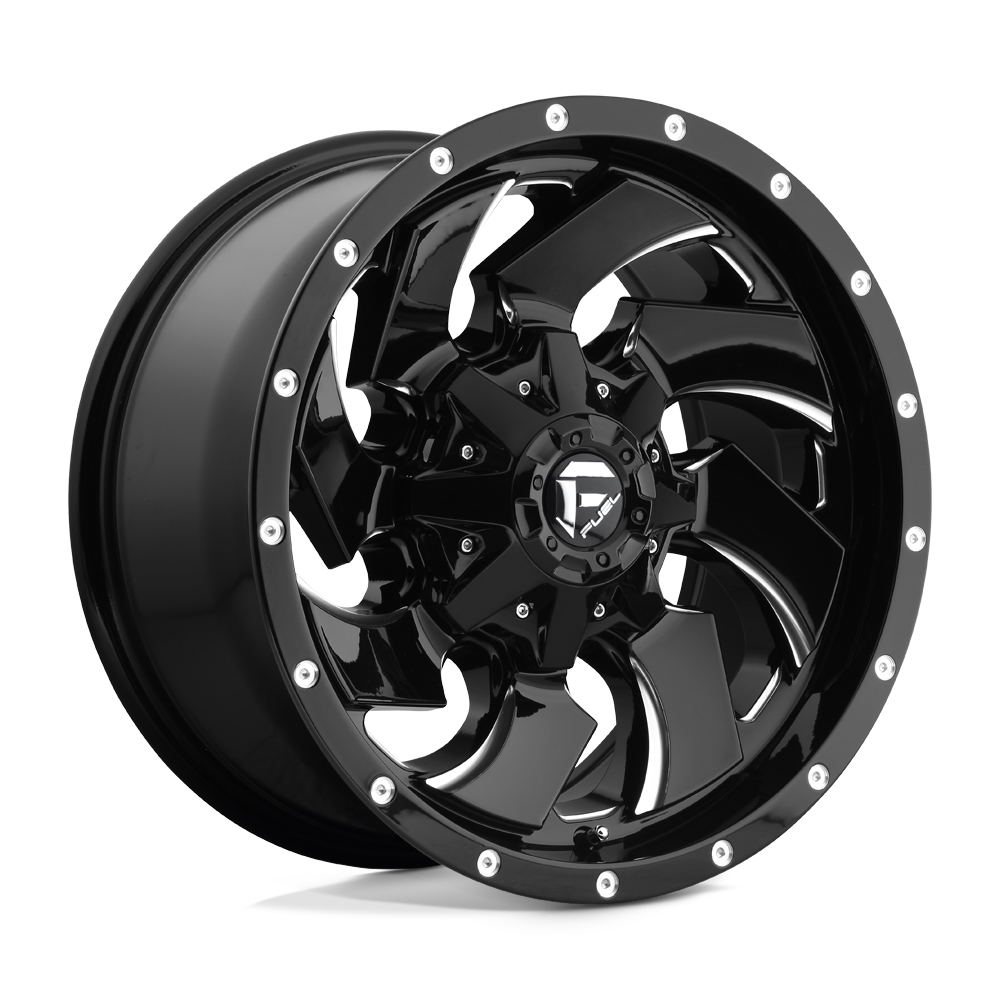 Fuel D574 Cleaver Wheel Gloss Black Milled