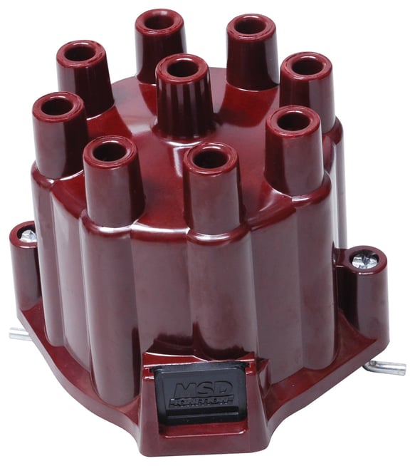 MSD Ignition Distributor Cap - Chevy V8 HEI - 1988-1995 OBS