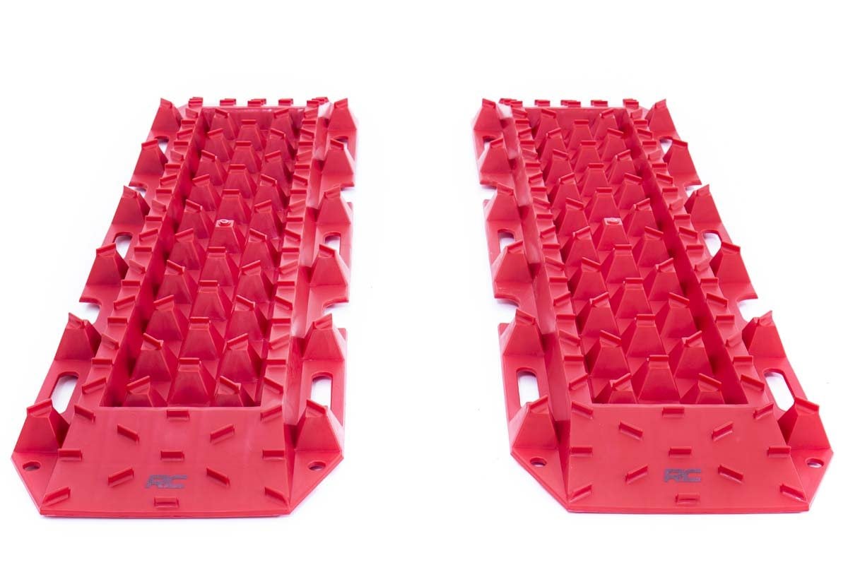 Rough Country traction boards in use