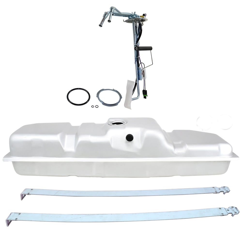 4-Piece Fuel Tank Kit with Sending Unit and Strap, 34 Gallon